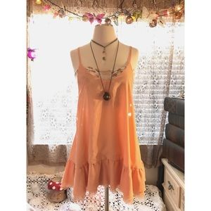 ✨🌸RARE Brandy Melville Grace peach dress🌸✨
